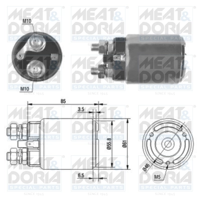 Solenoid Switch, starter